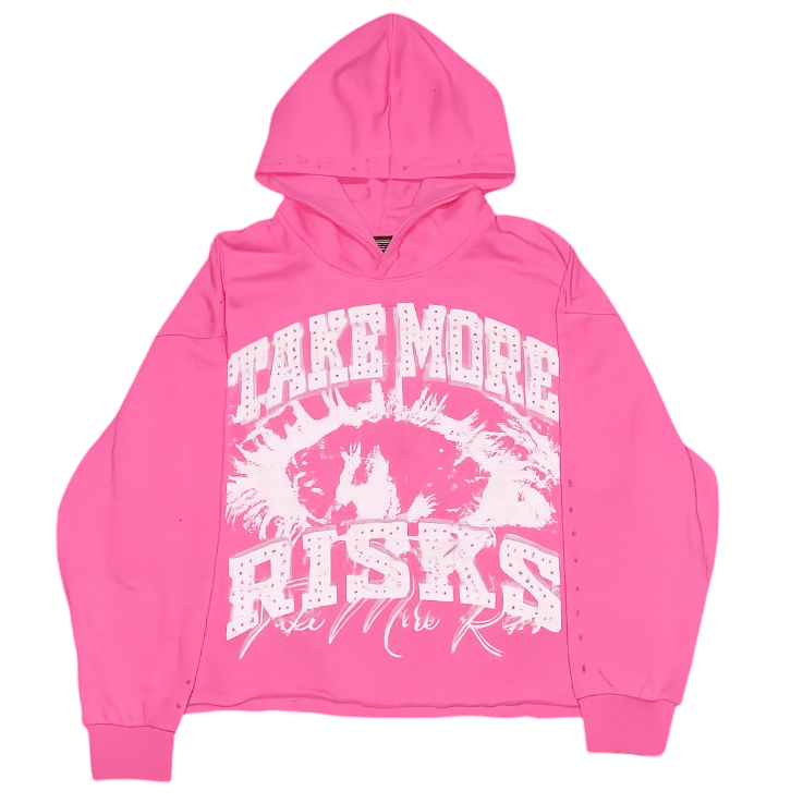TMR STATEMENT HOODIE - PINK